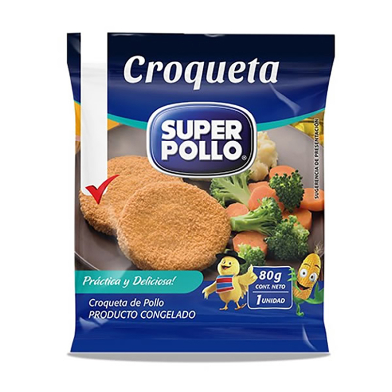 CROQUETA POLLO SUPER 80G