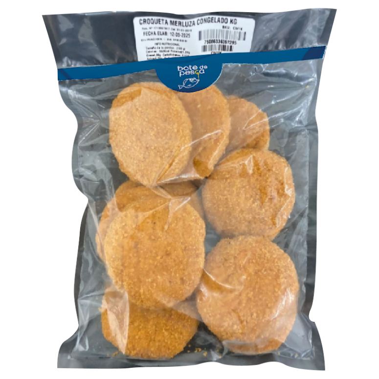 CROQUETA MERLUZA APANADA BOTE DE PESCA 2K