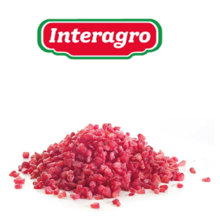 FRAMBUESA CRUMBLE CONGELADA INTERAGRO K