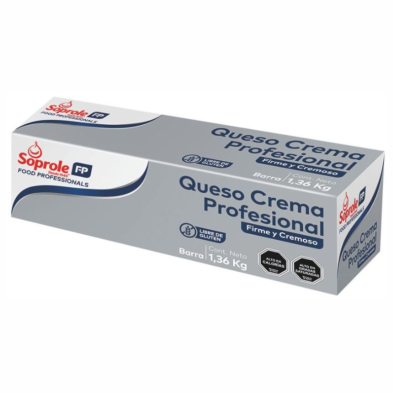 QUESO CREMA PROFESIONAL SOPROLE 1,.36K