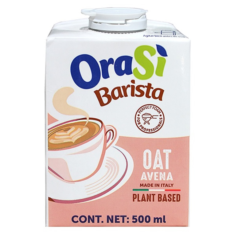BEBIDA VEGETAL BARISTA AVENA ORASI 500CC