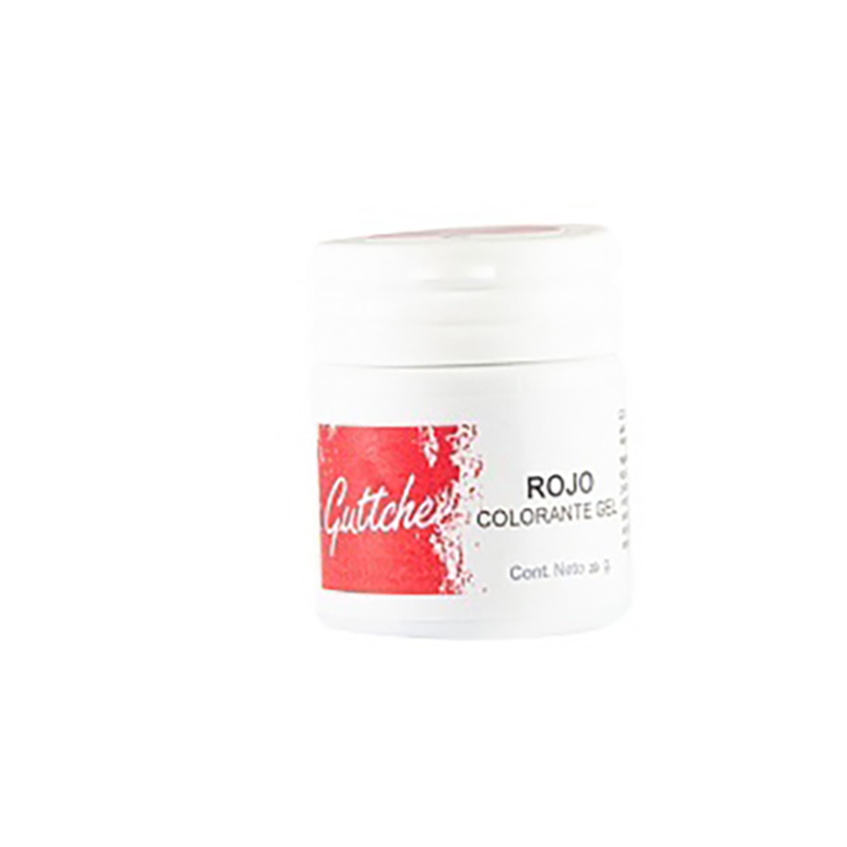 COLORANTE GEL ROJO GUTTCHE 20G