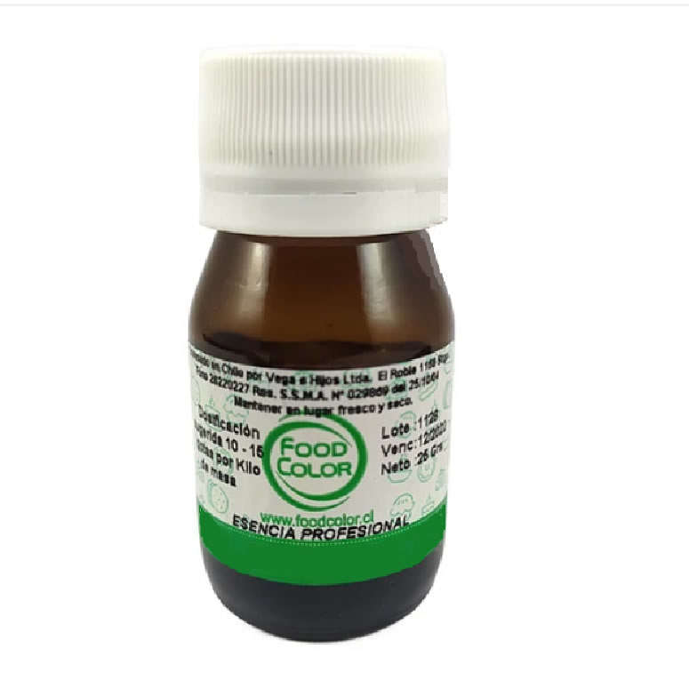 ESENCIA NUEZ FOOD COLOR  25G