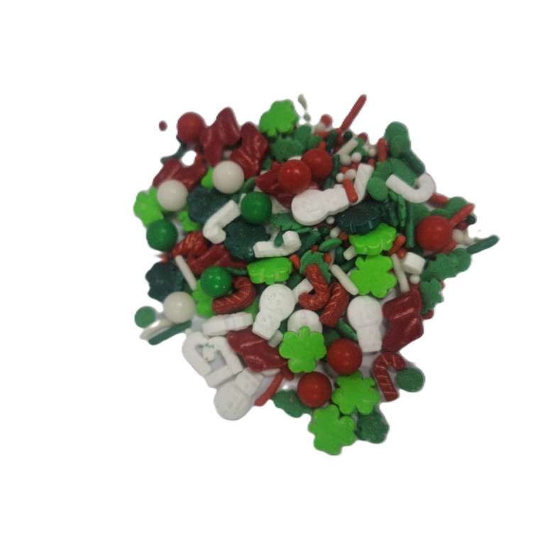 DECORACION NAVIDAD TREBOL 250G