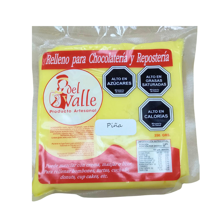 RELLENO PIA PRODUCTOS DEL VALLE 250G