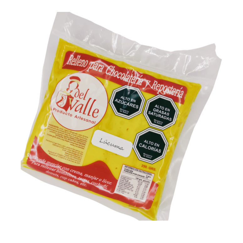 RELLENO LUCUMA PRODUCTOS DEL VALLE 250G